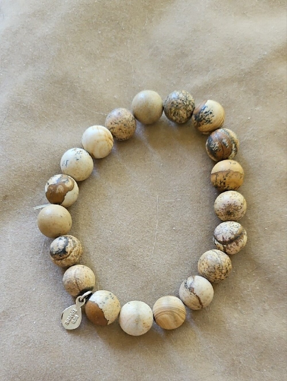 Born Earth-Tone Beaded Bracelet
